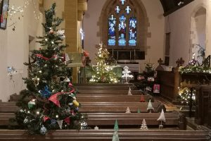 Clayhanger - Christmas tree festival Clayhanger - Christmas tree festival