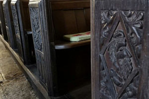 Clayhanger - pew ends Clayhanger - pew ends