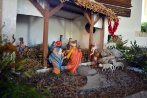 Morebath - Christmas crib Morebath - Christmas crib