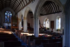 Morebath - interior Morebath - interior